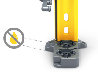 Включената тапа щепсел осигурява допълнителна безопасност.