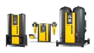 Адсорбционен изсушител на Kaeser Kompressoren.