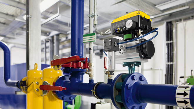 DHS 4.0, инсталиран в компресорна станция.