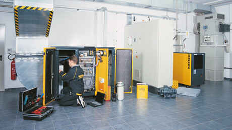 Поддръжка – при KAESER в най-добрите ръце