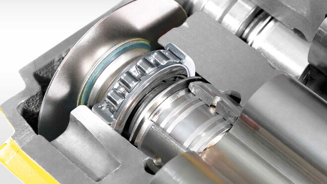 Ротационни въздуходувки с много устойчиви лагери.