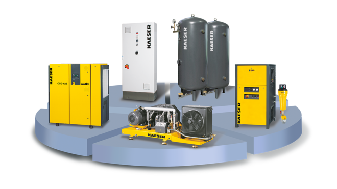 5-те компонента на системата SIGMA PET AIR