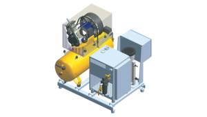 Примерно устройство на OEM станция за сгъстен въздух