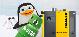 Съответствие между Kaeser Kompressoren и Регламента за флуорсъдържащите парникови газове.