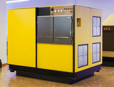 Първият компресор Kaeser.