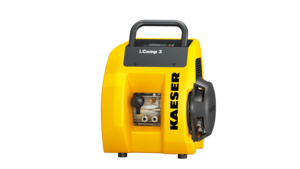 Преносимата версия на буталния компресор i.Comp 3 на компресорите Kaeser.