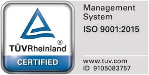 Kaeser Kompressoren е сертифициран по ISO 9001.